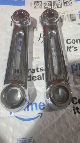 4060 Kuryakyn Ergo And Ii Short Arm 4-1/2in Chrome