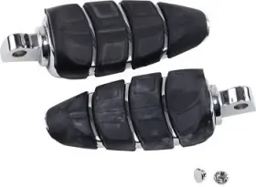 Kur4316 Kuryakyn 4316 Kinetic Pegs Pair With Male Mount Adapters Chrome 41-8897