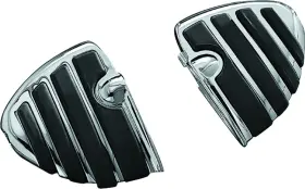 4452 Kuryakyn Iso Wing Mini Boards Without Male Mount Adapter Chrome Part