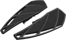 Kur5795 Kuryakyn 5795 Phantom Floorboards - Black Motorcycle Street Bike