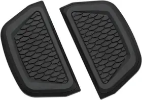 1621-0902 Kuryakyn 5903 Floorboard Covers For V-twin Black Satin Kur5903