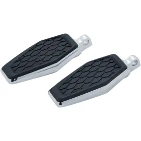 5904 Kuryakyn Hex Pegs - Chrome With Adapters