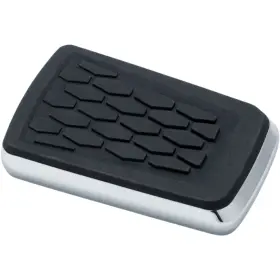 5914 Kuryakyn Hex Brake Pedal Pad - Chrome