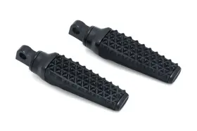 5953 Kuryakyn Thresher Footpegs With Male Mount Satin Black #5953 Harley Davidson