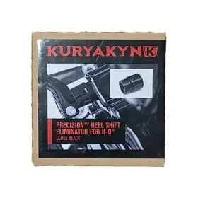 6433 Kuryakyn Precision Heel Shifter Eliminator Gloss Black P/n