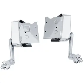 6758 Kuryakyn Cruise Mounts Without Pegs - Chrome