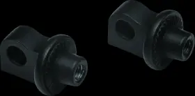 6775 Kuryakyn Adjustable Stop Splined Peg Adapter In Black