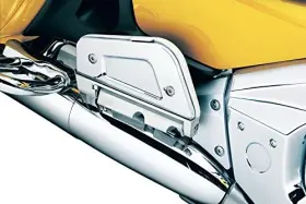 Kuryakyn 7015 Passenger Floorboard Covers For Honda Gold Wing Gl1800 Chrome