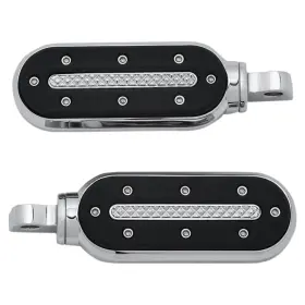 7031 Kuryakyn Heavy Industries Footpegs With Male Mounts - Chrome