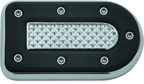 7037 Kuryakyn Heavy Industry Brake Pedal 84-17 Fx Models Chrome