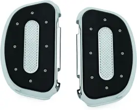 7043 Kuryakyn Heavy Industry Passenger Floorboards Fits Touring Models Chrome