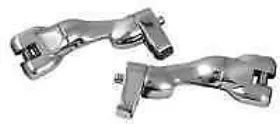 Kur7504 Kuryakyn 7504 Chrome Adjustable Passenger Peg Mounts For Harley Touring