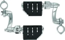 7555 Kuryakyn For Trident Dually Longhorn Offset 1-1/4inch Clamp Chrome