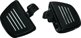 7564 Kuryakyn Premium Mini Boards 01-17 Honda Gl1800 1800 Black