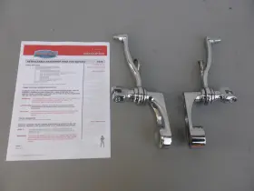 7925 Kuryakyn Harley Softail Retractable Passenger Foot Peg Brackets 86 - 07
