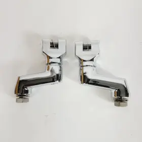 7996 Kuryakyn Chrome Offset Peg Male Mounts 1/2 Inch -13 Bolt For Harley Style Mount