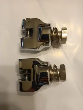 8061 Kuryakyn Universal Short Chrome Magnum Peg Mounts