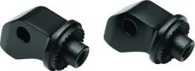 8893 Kuryakyn Splined Front Peg Adapter 15-20 Scout Satin Black