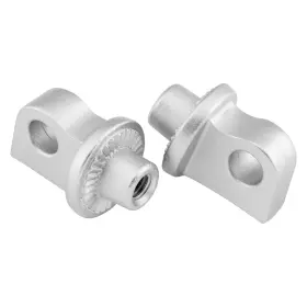 8899 Kuryakyn Rear Silver Splined Peg Adapters