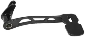 Kur9643 Kuryakyn 9643 Girder Extended Brake Pedals Black Without Lowers