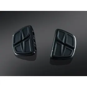 Kur7613 Kuryakyn Gloss Black Kinetic Mini Boards Without Male Mount - 7613
