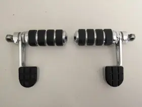 Kur8075 Kuryakyn Iso Peg Stirrups With Large Pegs Male Mount Adapter Pair