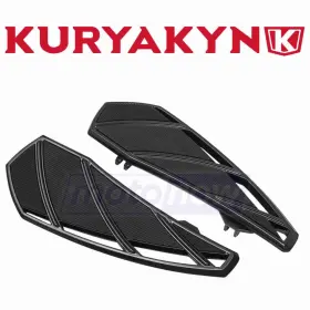 Kuryakyn Mn/kz45 Phantom Floorboards For 2001-2006 Harley Davidson Flstfi Fat Boy - Sq