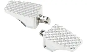 La-p100-00c La Choppers Billet County Footpegs - Chrome