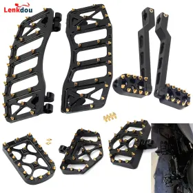 0002-0171-aa1-fma Lenkdou Mx Floorboards Footboards Shift Lever Foot Pegs For Harley Softail Touring 88-24