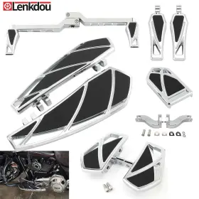 002-0022c-a03-004-0039c-df Lenkdou Phantom Floorboards Footboards With Heel-toe Shift Kit For Harley Touring 1993-2025