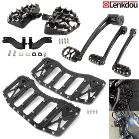 03-002-3-004-0039b-df Lenkdou For Harley Touring 2014-up Foot Pegs Floorboards Brake Arm Shifter Levers Pedals