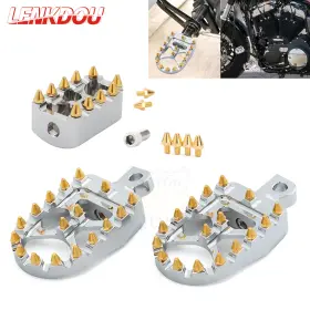 03001-0050-afm Lenkdou Wide Mx Foot Pegs Shifter Peg Pedals For Harley Dyna Sportster Xl Touring Bobber 03001-0050-afm Lenkdou Wide Mx Foot Pegs Shifter Peg Pedals For Harley Dyna Sportster Xl Touring Bobber