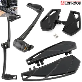 03002-0022b-ddf Lenkdou Phantom Floorboards Brake Arm Shift Lever For Harley Touring Street Glide 14-25
