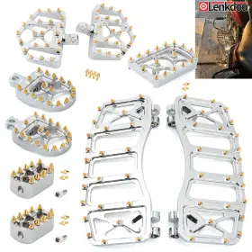 03002-017203-001-0001cg-df Lenkdou Mx Floorboard Foot Pegs Shifter Peg Pedals For Harley Touring Road Glide Softail