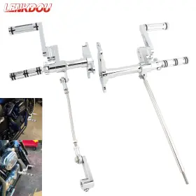 Lenkdou 03012-0009c-fm2 Cnc Forward Controls Foot Pegs Kit For Harley Sportster Xlh Xl1200 883 1986-2003