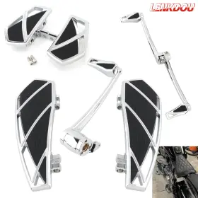 3003-0022c03-002-0022c-efm Lenkdou Phantom Floorboards Footboards For Harley Touring Flhx Fltrx Flht Flhr 2008-2013