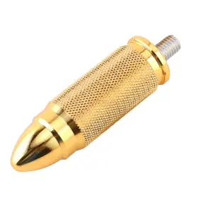 Mp03-001-0038gim Lenkdou 1 For Harley Bulle Rear Shift Peg Brake Ped Sportster Touring Softail Dyna Gold