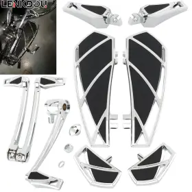 Mp03-002-0022c-c14-24 Lenkdou Cnc Floorboards Foot Pegs Brake Arm Shifter Levers Pedal For Harley Touring Mp03-002-0022c-c14-24 Lenkdou Cnc Floorboards Foot Pegs Brake Arm Shifter Levers Pedal For Harley Touring