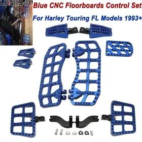Mp03-002-0026bl-b Lenkdou 0039bl1 Blue Front Rear Footboard Footpeg Shifter Pegs Brake Pedal For Harley Touring Fl Mp03-002-0026bl-b Lenkdou 0039bl1 Blue Front Rear Footboard Footpeg Shifter Pegs Brake Pedal For Harley Touring Fl
