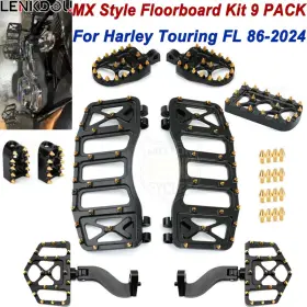 Mp03-002-0171-cusidkitl1 Lenkdou Floorboards Shift Peg Lever Brake Pedal Foot For Harley Touring Street Glide