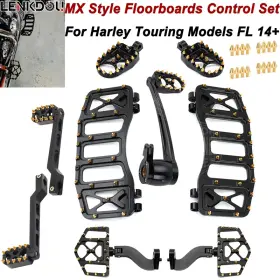 Mp03-002-0171-gtouring14lmt Lenkdou Floorboards Footboard Shifter Pegs Brake Arm For Harley Touring Road Sreet Glide