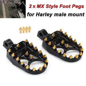 Mp03-008-0002bglmt Lenkdou Mx Style Driver Footpeg For Harley Touring Electra Road Glide 86-2026 Sportster Mp03-008-0002bglmt Lenkdou Mx Style Driver Footpeg For Harley Touring Electra Road Glide 86-2026 Sportster