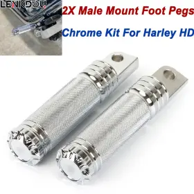 Mp03-008-0008cl1 Lenkdou Footpegs Male Mount Footrests For Touring Harley Road King Softail Dyna Chrome Mp03-008-0008cl1 Lenkdou Footpegs Male Mount Footrests For Touring Harley Road King Softail Dyna Chrome