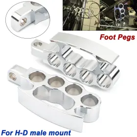 Mp03-008-0011cleus Lenkdou Chrome Foot Pegs Male Mount For Harley Touring Dyna Sportster Cruiser Bobber Mp03-008-0011cleus Lenkdou Chrome Foot Pegs Male Mount For Harley Touring Dyna Sportster Cruiser Bobber