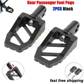 Mp03-010-0006b-dt Lenkdou Mini Rear Passenger Foot Pegs For Harley Softail Deluxe Street Bob Low Rider 18