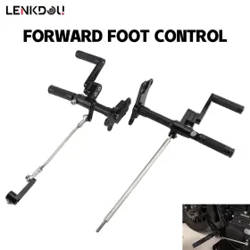 Mp03-012-0008blmt Lenkdou For Harley Forward Controls Kit Pegs Levers Linkages Sportster Xl883 1200 86-03