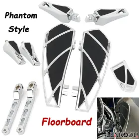Mp03-dt002-0022c-h Lenkdou Phantom Floorboard Pedal Shift Lever Pegs For Harley Touring Street Road Glide