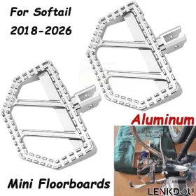 Mp03-dt009-0006c Lenkdou Chrome Front Mini Floorboards Foot Peg For Harley Softail Breakout 2018-2026