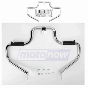 8edm Lindby Mn/8edm Multibar Highway Bar For 2000-2006 Harley Davidson Fxsts Springer Ma