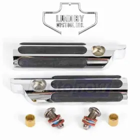 Cp12 Lindby Mn/cp12 Twinbar Replacement Flip-out Footpeg For 2004-2007 Harley Davidson Id
